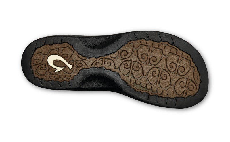 OLUKAI Ohana Women's Beach Sandals, Water Resistant Flip Flops, Arch Support & Comfort Fit, Lightweight & Durable, Enhanced Grip & Traction, Black/Black, 11 - Image 3